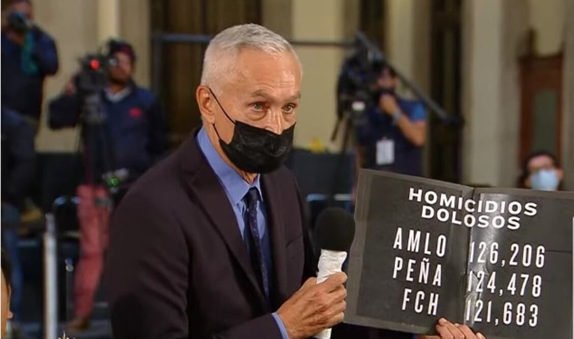 El periodista Jorge Ramos señaló “tengo que comenzar con malas noticias: su gobierno ya es el más violento en la historia moderna de México”. Foto: especial
