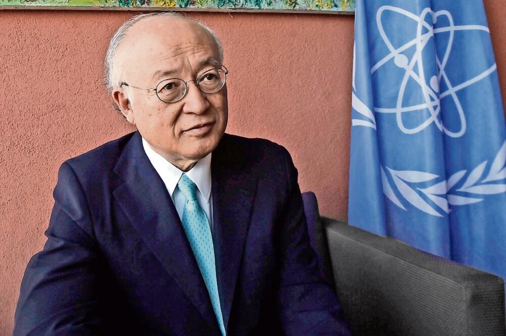 Yukiya Amano, director de la Agencia Internacional de Energía Atómica, destacó que esta alternativa ofrece más estabilidad que las fuentes renovables (JUAN CARLOS REYES. EL UNIVERSAL)