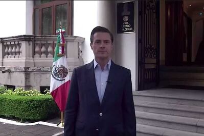 Celebra Peña Nieto "la magnifica noticia" de que México, Canadá y EU albergarán Mundial 2026