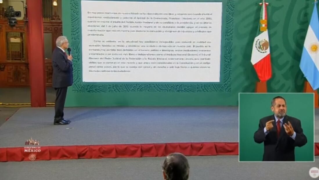 La mañanera de AMLO, 23 de febrero, minuto a minuto
