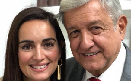 AMLO se reúne con la actriz Ana de la Reguera