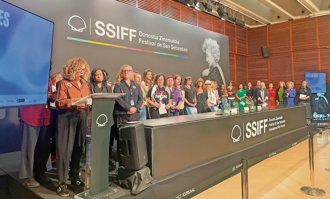 En el evento “Nuestras voces. Acción colectiva contra las violencias sexuales”, mujeres del sector del video exigieron medidas efectivas. Foto: Alejandra Musi / EL UNIVERSAL