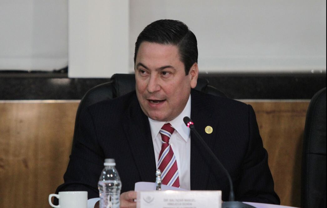 Baltazar Hinojosa aseguró que entrega una institución sólida y que se actuará con institucionalidad. Foto: Archivo/EL UNIVERSAL