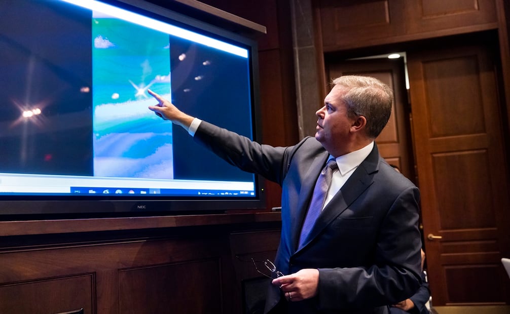 En marzo de 2024, el Pentágono publicó un informe en el que afirmaba no tener pruebas de que fenómenos aéreos no identificados (fanis) fueran tecnología alienígena. Foto: EFE