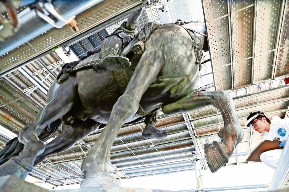 La escultura tendrá una iluminación que permitirá apreciarla (ARCHIVO EL UNI VERSAL)