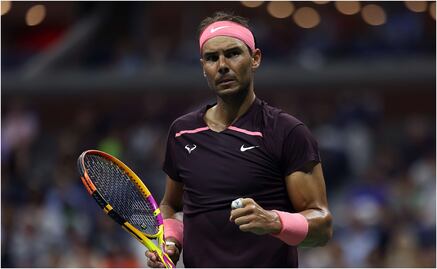 Rafa Nadal se lesiona la nariz, pero avanza a la tercera ronda del US Open