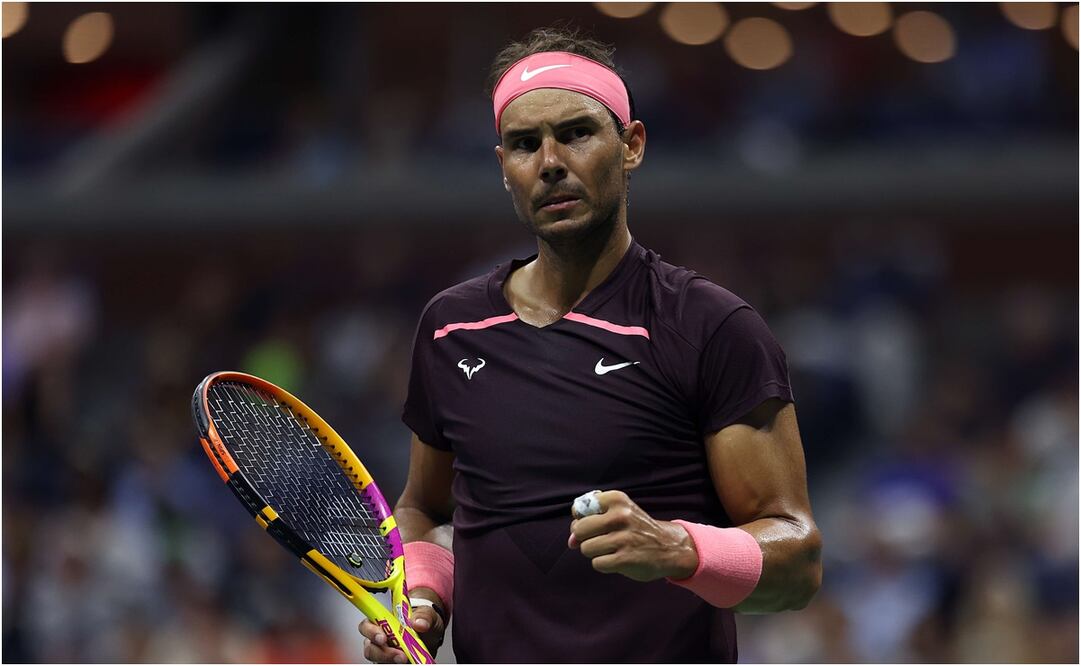 Rafa Nadal se lesiona la nariz, pero avanza a la tercera ronda del US Open / FOTO: AFP