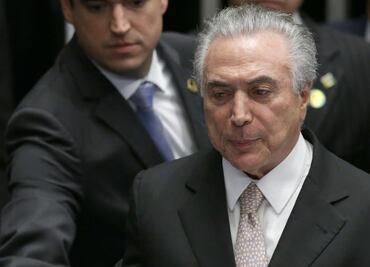 Clase política de Brasil reacciona a cambio de gobierno