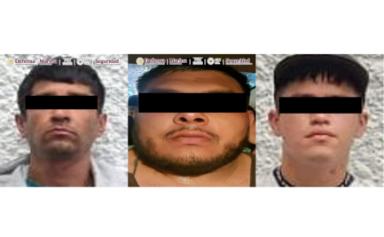 Capturan en CDMX a 3 hombres presuntamente relacionados con homicidio de líder sindical en Quintana Roo; se escondían en la Venustiano Carranza