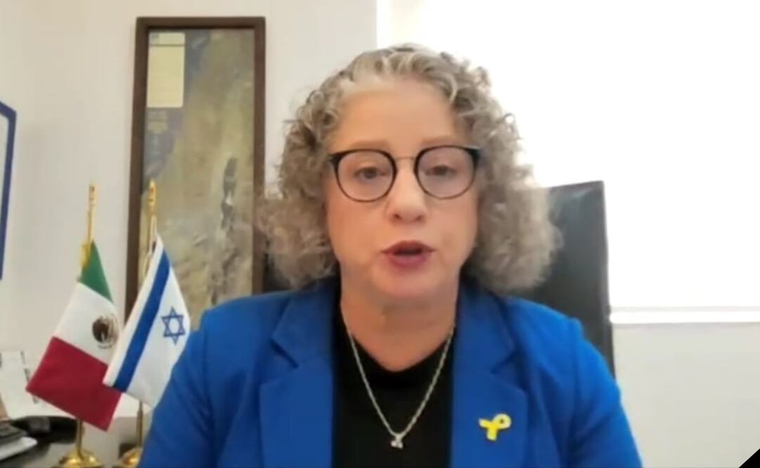 Embajadora de Israel niega agresiones contra mexicanos y “mucho menos al embajador”; reacciona a postura de México de llevar caso a la ONU. Foto: Especial