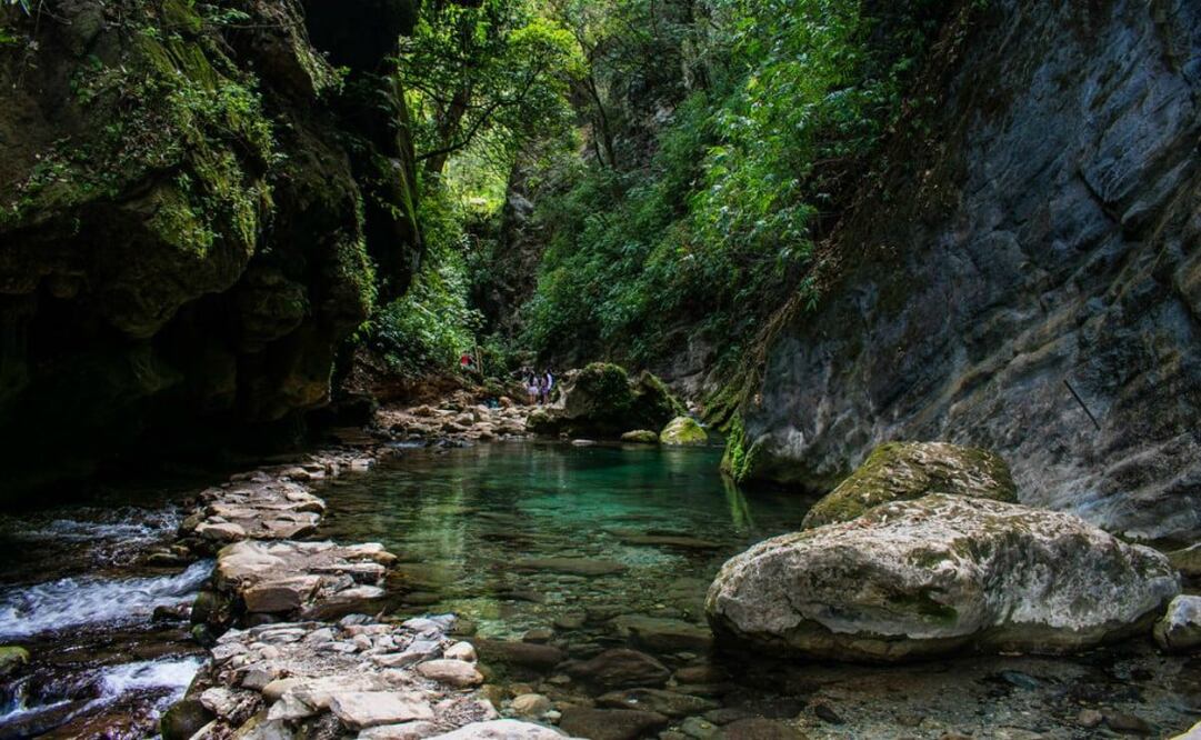 El río Escanela es uno de los principales atractivos turísticos de la Sierra Gorda de Querétaro. Foto: Sierra Gorda Ecotours