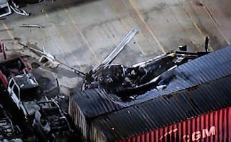 VIDEO| Helicóptero de una cadena de televisión se estrella en Los Ángeles; cubría un accidente de tráfico