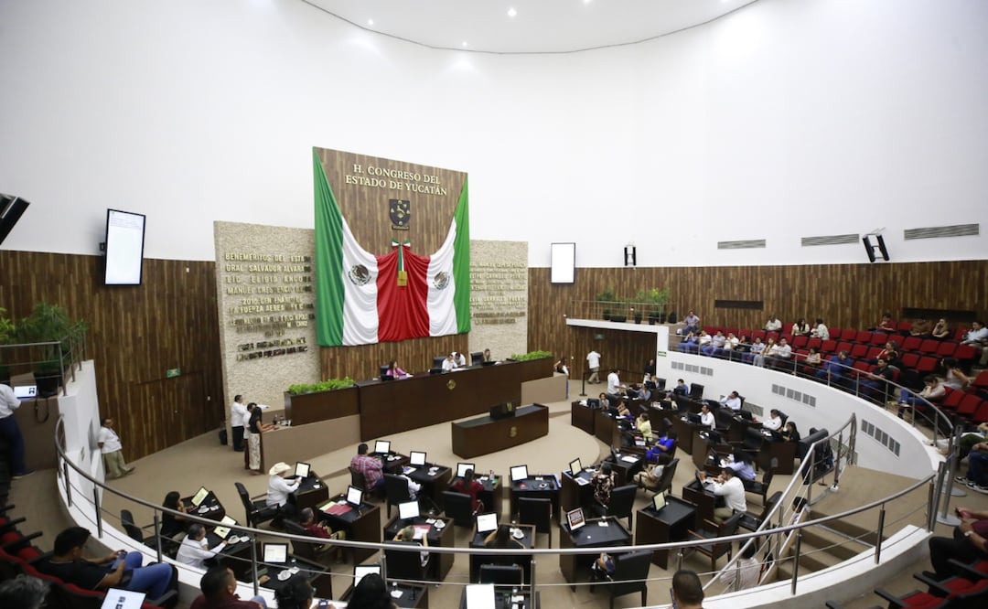 El Congreso del Estado de Yucatán aprobó el "Plan B" de la Reforma Electoral. | Foto: Especial.