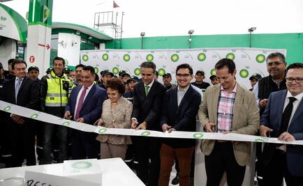 Inaugura British Petroleum gasolinera en Tlalnepantla