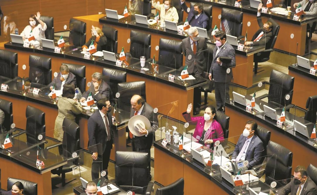 El pleno del Senado planeaba llegar anoche a un acuerdo sobre la ley de revocación, pero los legisladores no lograron un consenso al respecto. Foto: Diego Simón/ EL UNIVERSAL.