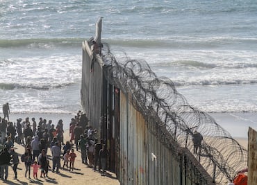 Olga Sánchez Cordero se reúne con la secretaria de Seguridad de EU