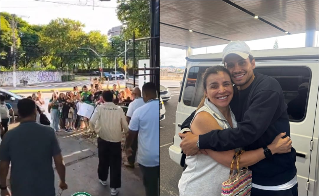 Así fue la despedida de Raphael Veiga del Palmeiras / Foto: Captura de pantalla de X