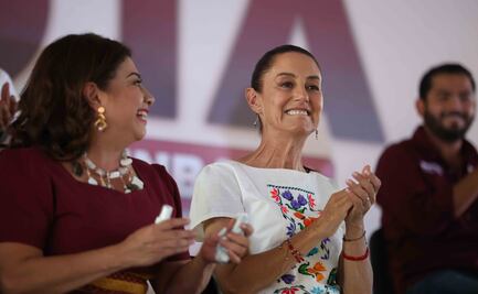 Clara Brugada y Claudia Sheinbaum cerrarán campaña en el Zócalo con mitin y concierto de Los Ángeles Azules