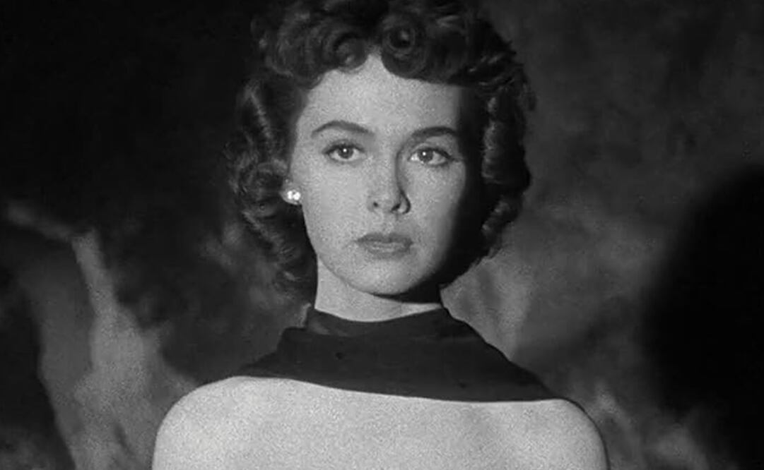 La actriz Barbara Rush en "Llegaron de otro mundo". Foto: IMDb.