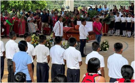 “Que el pueblo se levante y exija justicia”; despiden a entrenador de niños triquis asesinado en Oaxaca