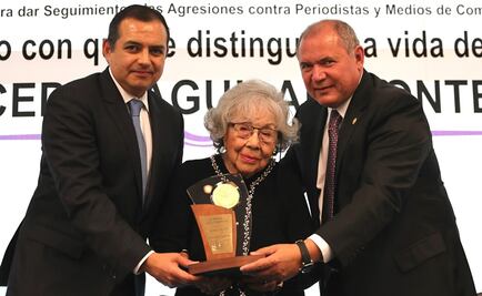Reconoce Senado a la periodista Mercedes Aguilar