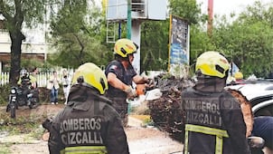 Lluvias y viento afectan a C. Izcalli
