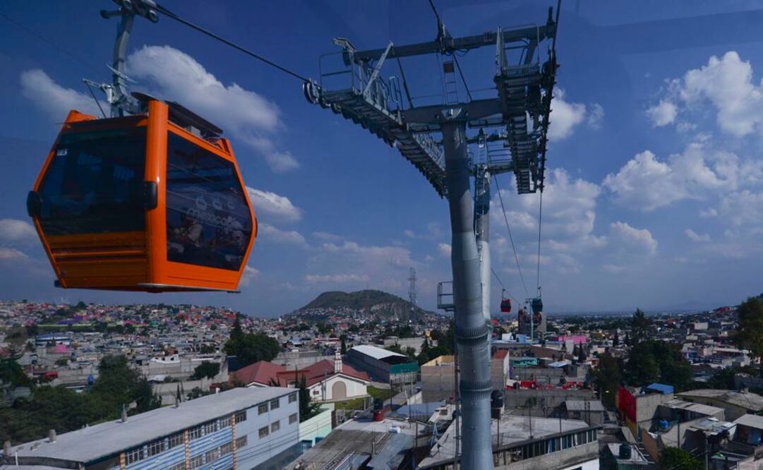 Comienzan los trabajos de mantenimiento en la Línea 1 del Mexicable en Edomex. Foto: archivo