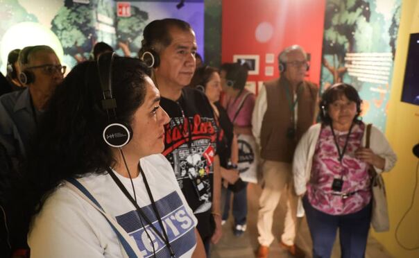 "Infancias en silencio: Previniendo la violencia contra infancias y adolescencias" es una exposición temporal que aborda la violencia que enfrentan niñas, niños y adolescentes en México y el mundo. | Foto: Carlos Odín.