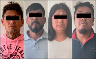 Detienen a cinco presuntos ladrones de casa en Iztapalapa