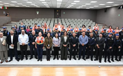 Alcaldía Cuauhtémoc capacita a personal de policía auxiliar y protección civil para atender conflictos vecinales