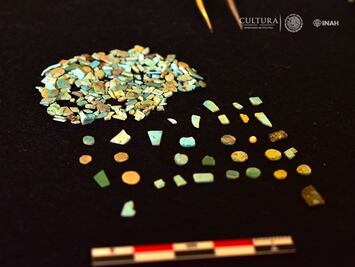 Hallan la colección de turquesa más importante de la época prehispánica