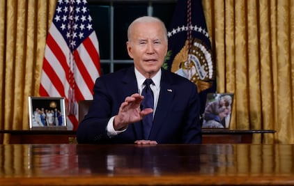 Biden celebra el hallazgo del cuerpo del tirador de Maine y condena la "epidemia" de armas
