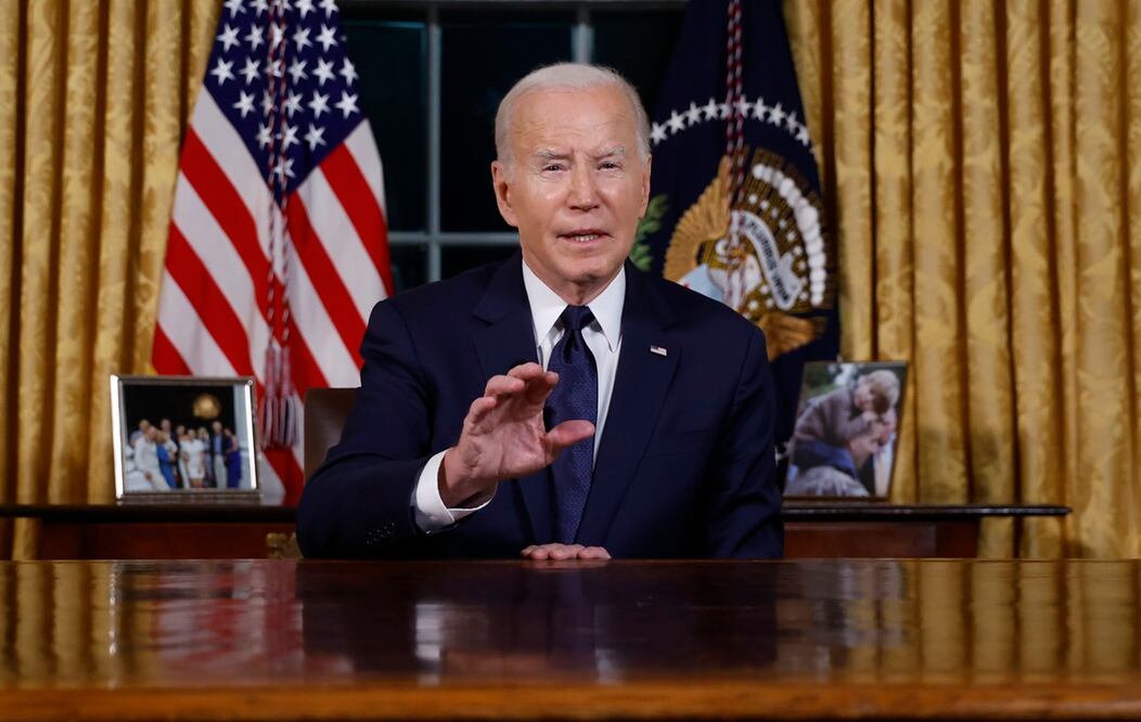 El presidente de Estados Unidos, Joe Biden, aseguró este viernes que la propuesta presentada por su país "sienta las bases" para llegar a un "acuerdo final" entre Israel y Hamás Foto: EFE