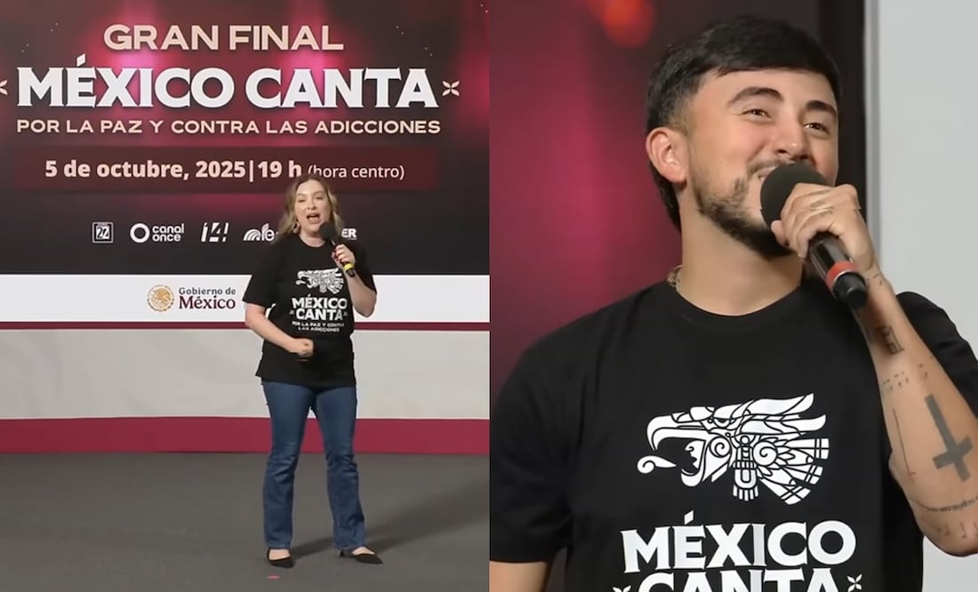 La final de "México canta" será el 5 de octubre. Foto: Youtube.