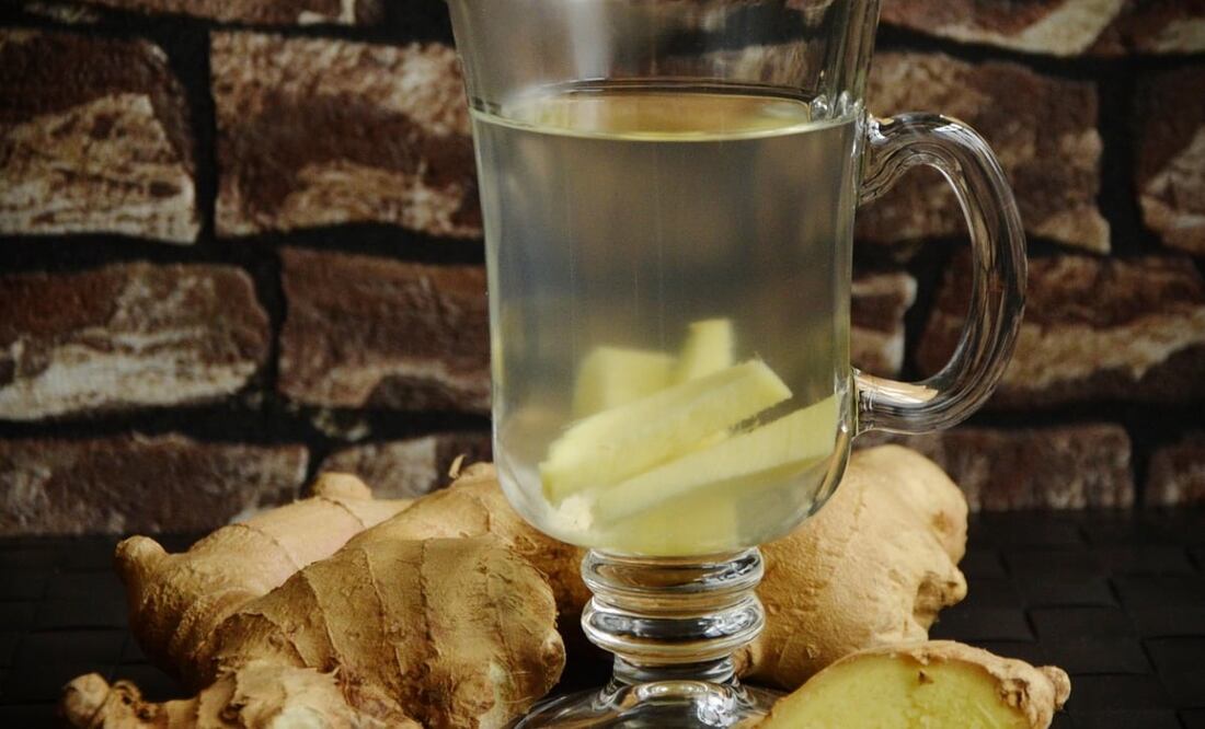 El agua de jengibre tiene propiedades para regular la glucosa. Foto: Pixabay