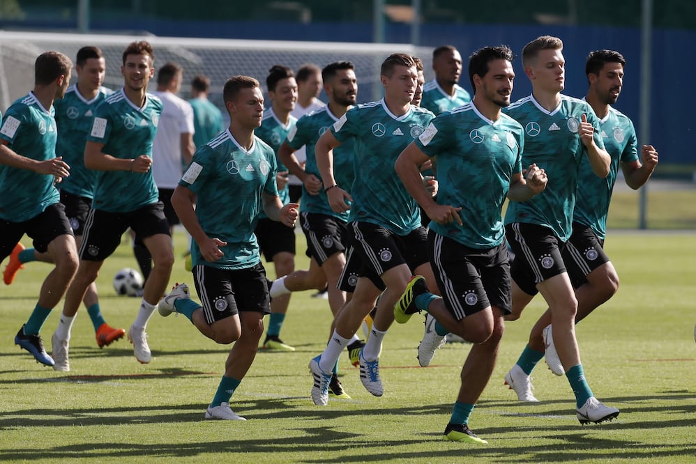 Entrenamiento de la Selección alemana (EFE)