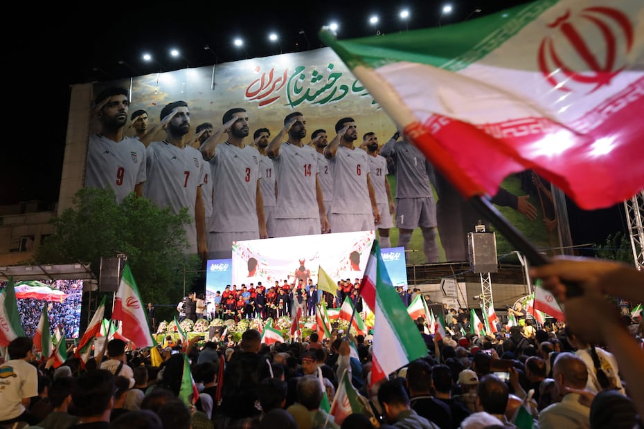Despedida de la selección de Irán, rumbo al Mundial de 2026 - Foto: AFP