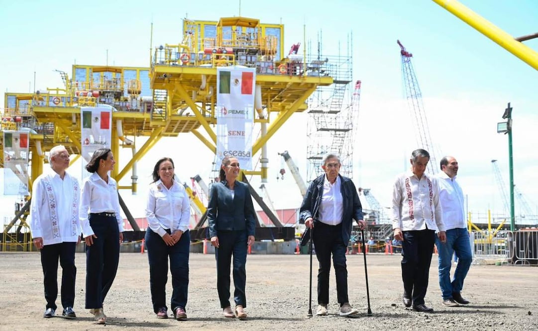 Ceremonia por el 88 aniversario de la expropiación petrolera que encabeza la presidenta Claudia Sheinbaum este 18 de marzo de 2026. Foto: Presidencia