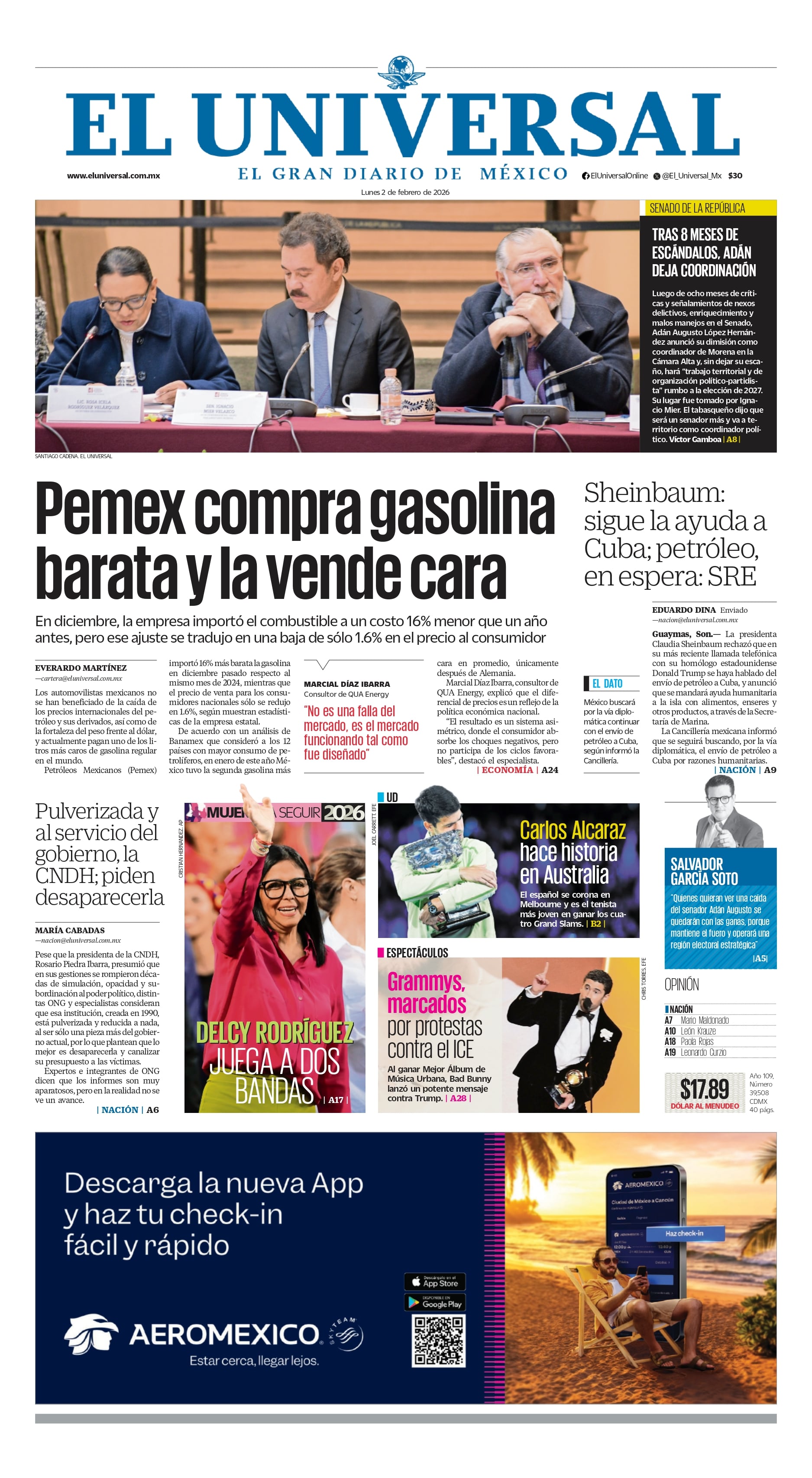 Portada impresa