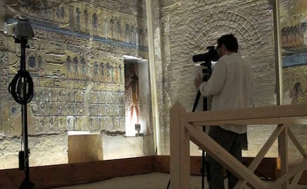 Réplica de la tumba de Seti I preserva sus tesoros