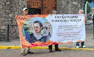Vecinos de Xochimilco piden que regresen los “martes gratis” del Museo Dolores Olmedo