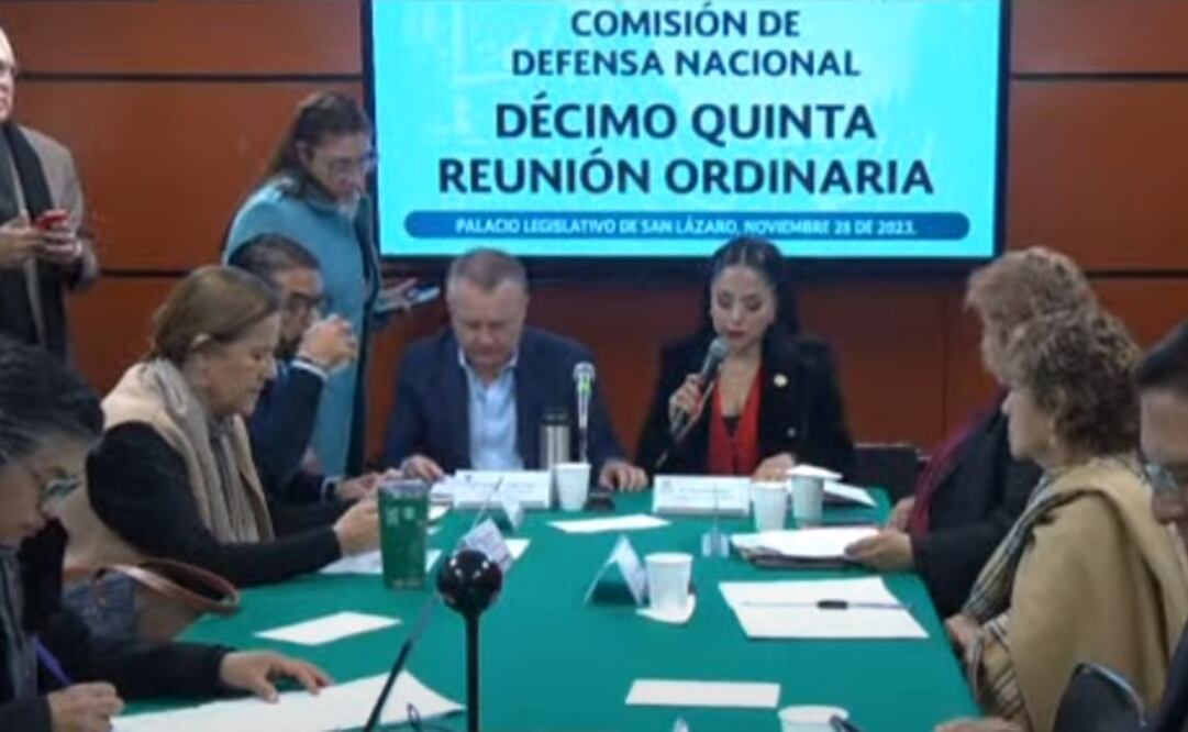 Comisión de Defensa Nacional  de la Cámara de Diputados. Foto: Captura
