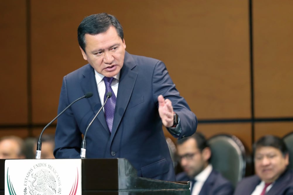 Al comparecer ante las comisiones unidas de Gobernación y Seguridad Pública de la Cámara de Diputados, Miguel Ángel Osorio Chong dijo que la PGR tiene abierta una averiguación previa sobre el caso Pegasus. (VERÓNICA RAMÍREZ. OBTURADORMX)