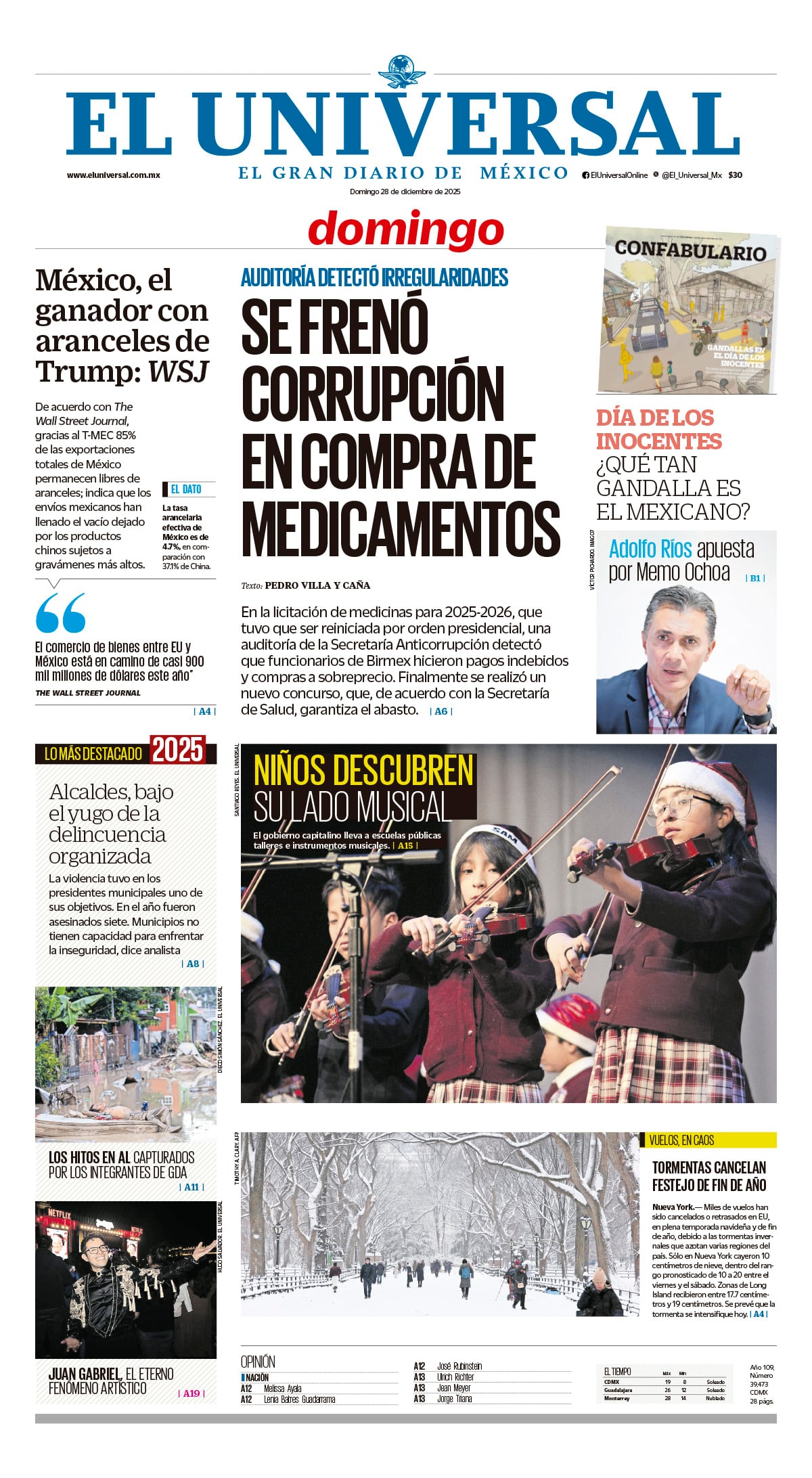 Portada impresa
