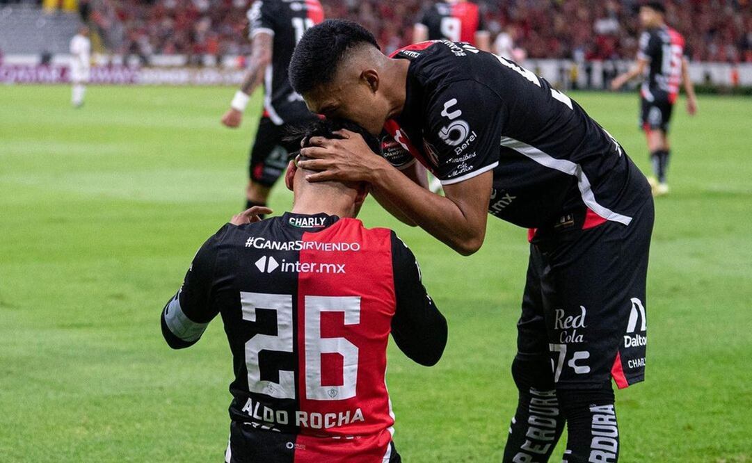 Jugadores rojinegros - Foto: @atlasfc