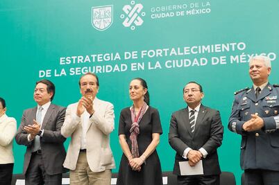 Sheinbaum refuerza su estrategia de seguridad 