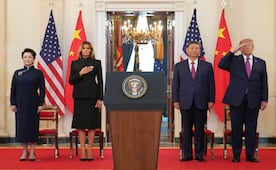 Trump recibe a Xi Jinping en la Casa Blanca; dice que tiene una "verdadera gran amistad" con el líder chino