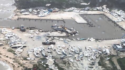 Huracán Dorian: las imágenes aéreas de la devastación que dejó la poderosa tormenta en Bahamas
