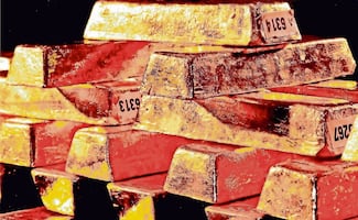 El oro derriba al dólar... y al superpeso