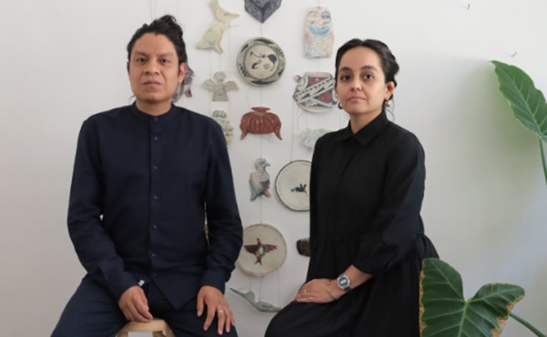 El dúo de artistas Noé Martínez y María Sosa representará a México en la Bienal de Venecia. Foto: INBAL.